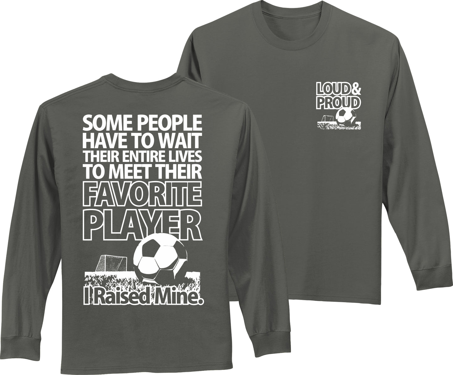FAVORITE PLAYER SOCCER- LONG SLEEVE