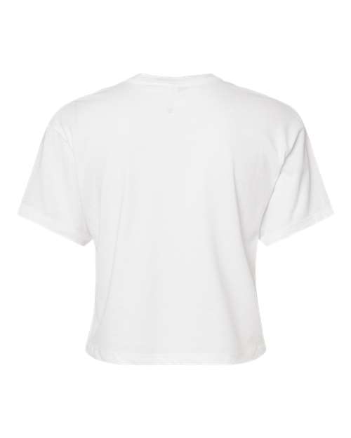 White Crop Top- Soccer & Co Tee