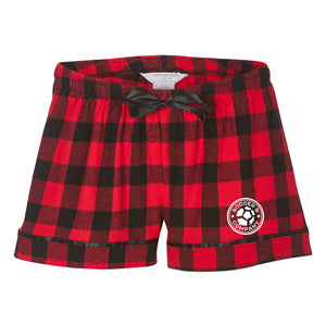 Red/Black Plaid PJ Shorts